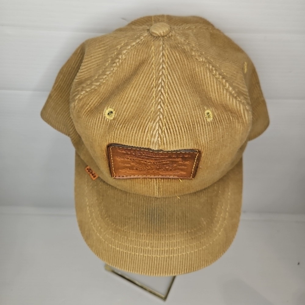 Vintage Rare 1970s Levi’s Orange Tab Corduroy Trucker Baseball Cap Hat